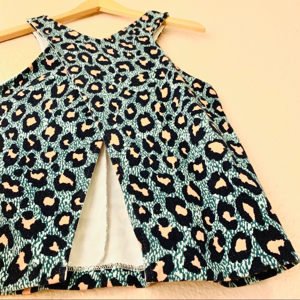 H&M Multicolored Cheetah Print Tank